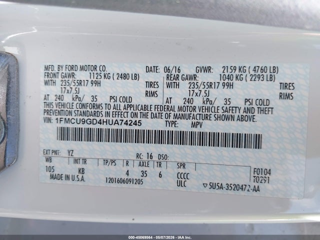 Ford Escape Se