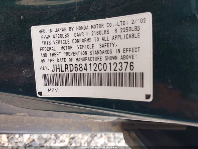 Honda CR-V Lx