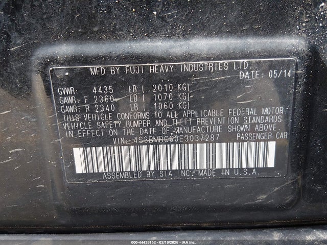 Subaru Legacy 2.5i Premium