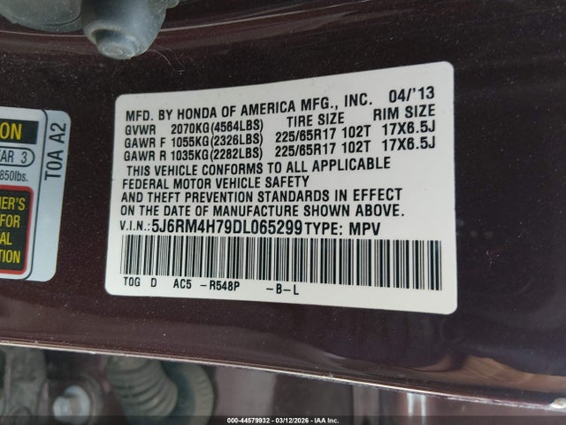 Honda CR-V Ex-l