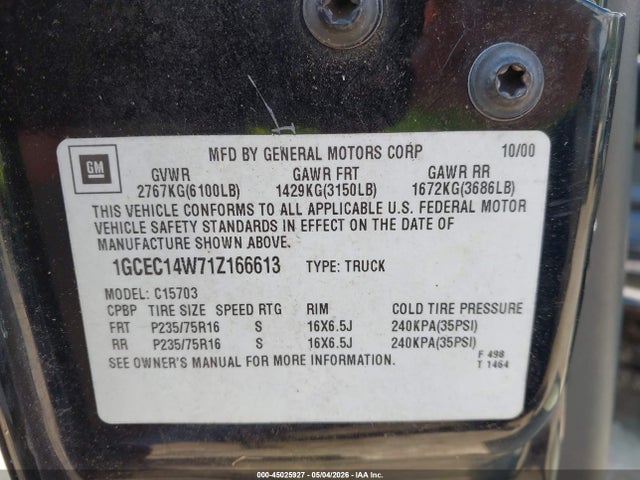 Chevrolet Silverado 1500