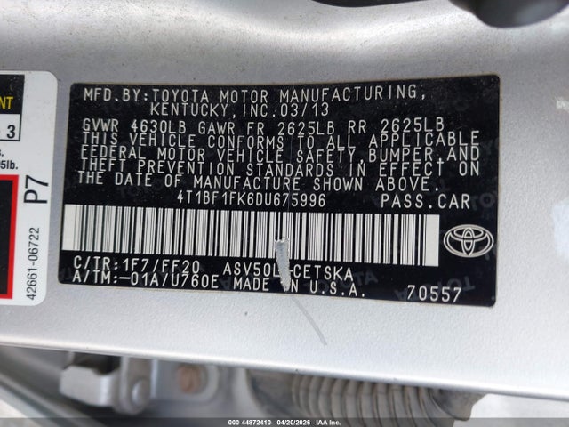 Toyota Camry Se