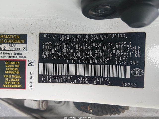 Toyota Camry L