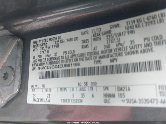 Ford Escape Se