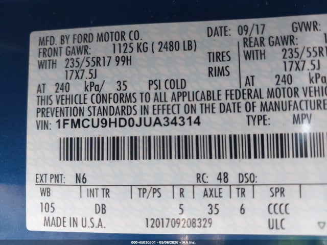 Ford Escape Sel
