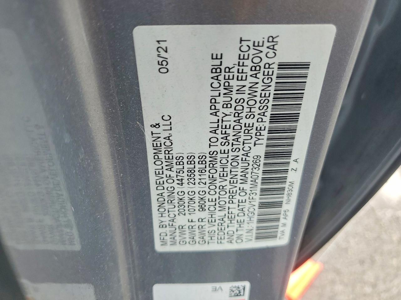 Honda Accord Sport