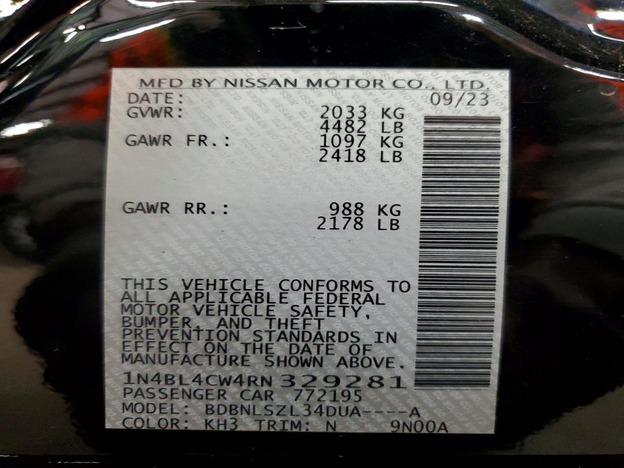 Nissan Altima 2.5 Sr