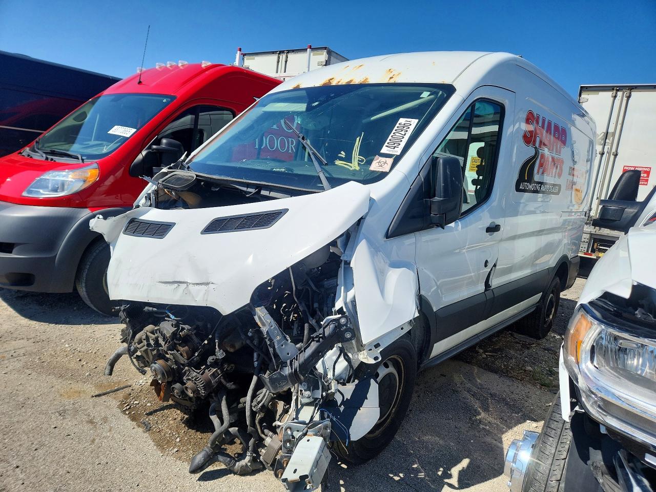Salvage Ford Transit Image
