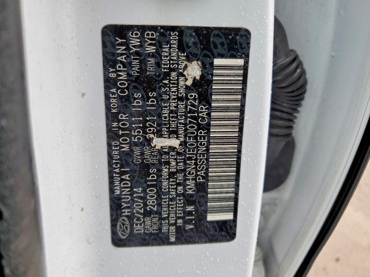 Hyundai Genesis 3.8l