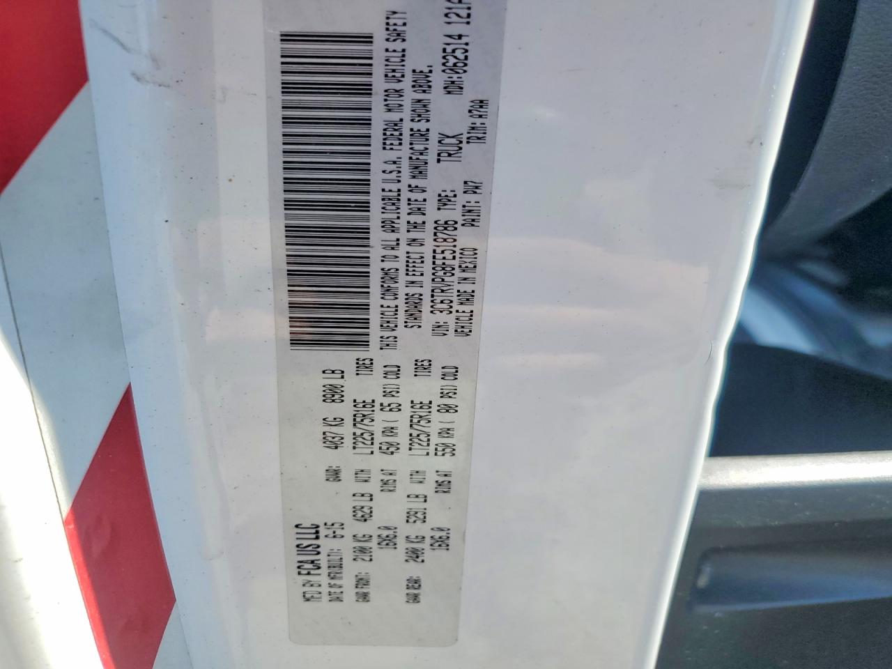 Ram Promaster 1500 High
