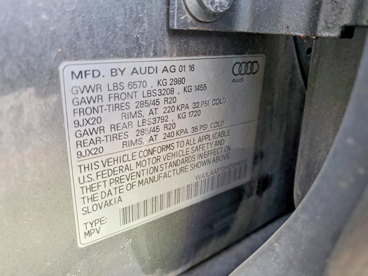 Audi Q7 Premium Plus