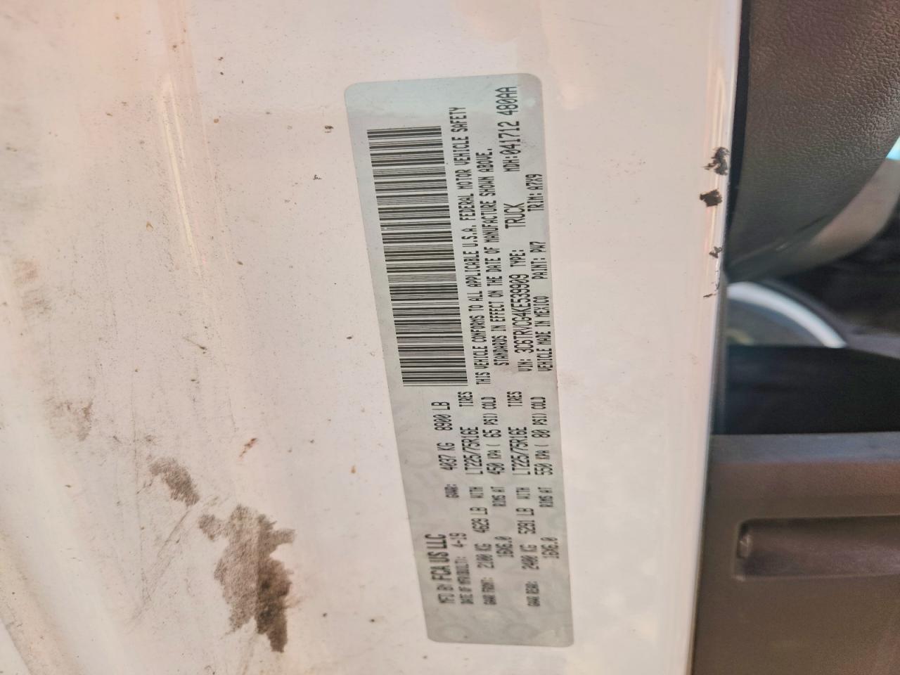 Ram Promaster 2500 High