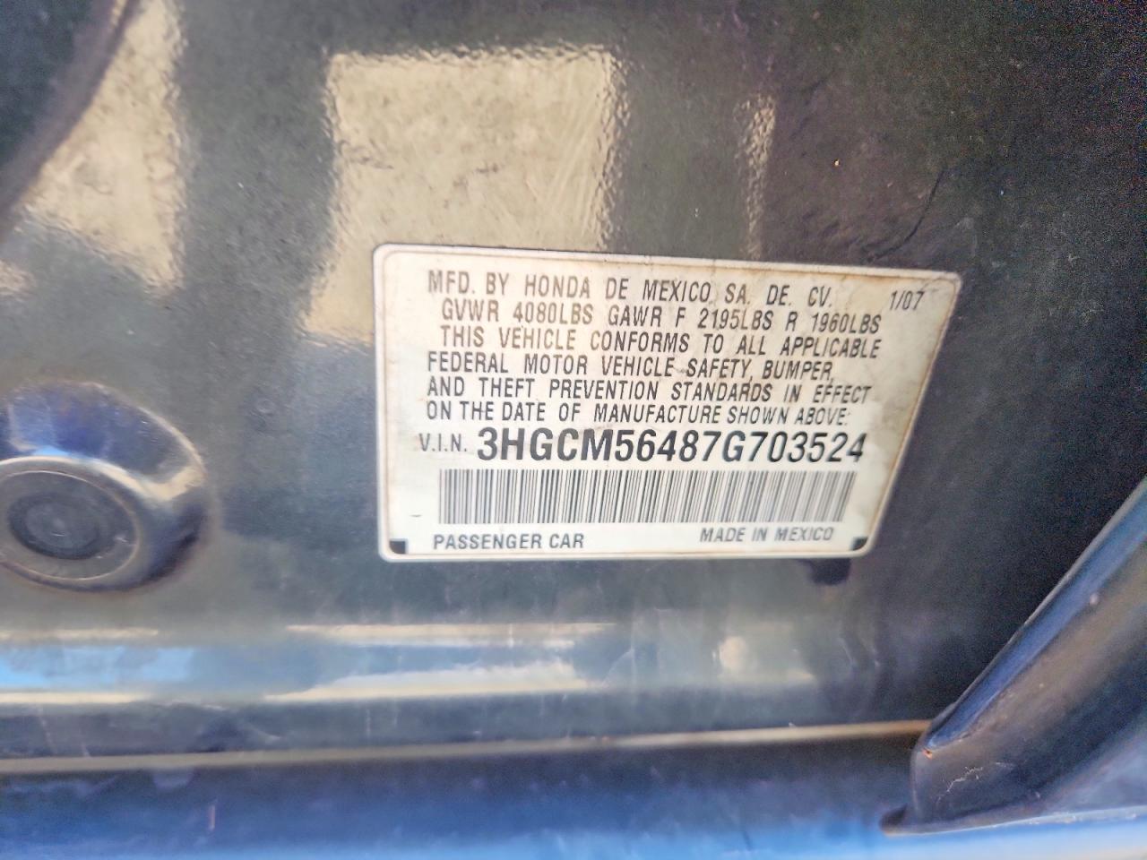 Honda Accord Lx