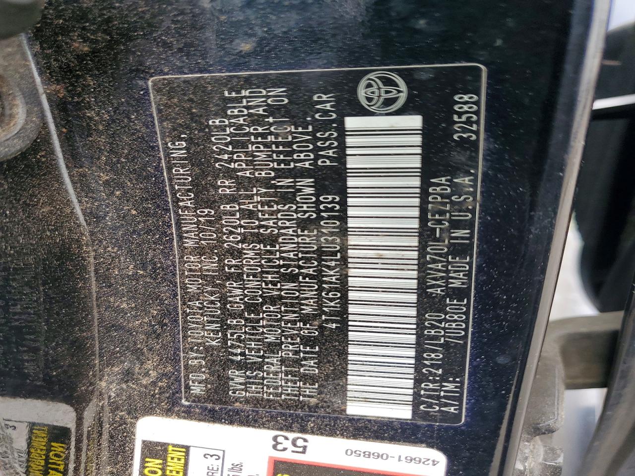 Toyota Camry Xse