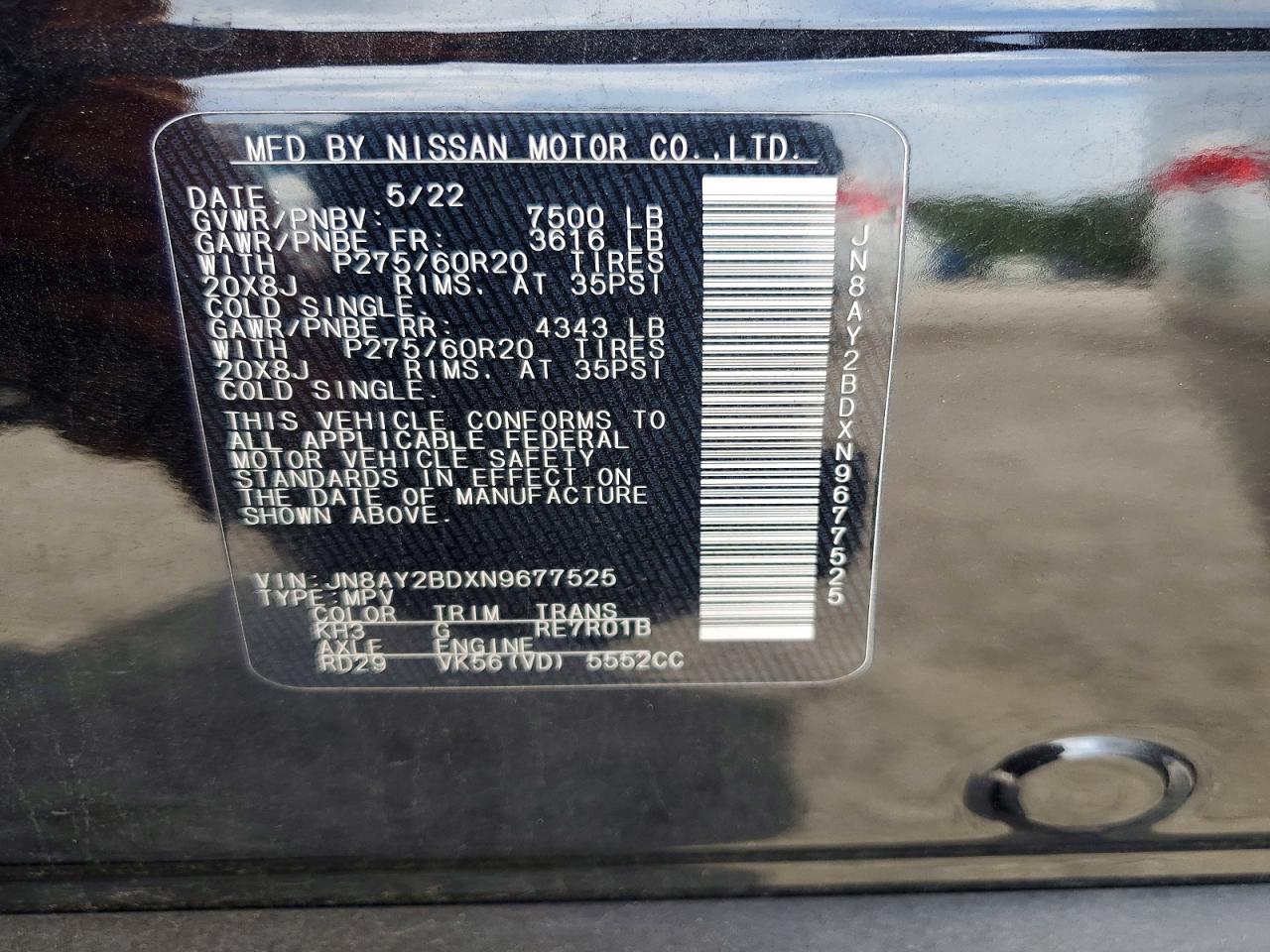 Nissan Armada Sl