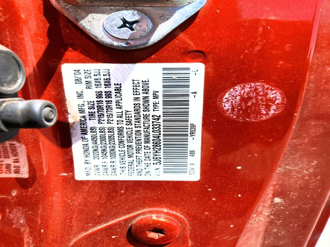 Honda Element Ex