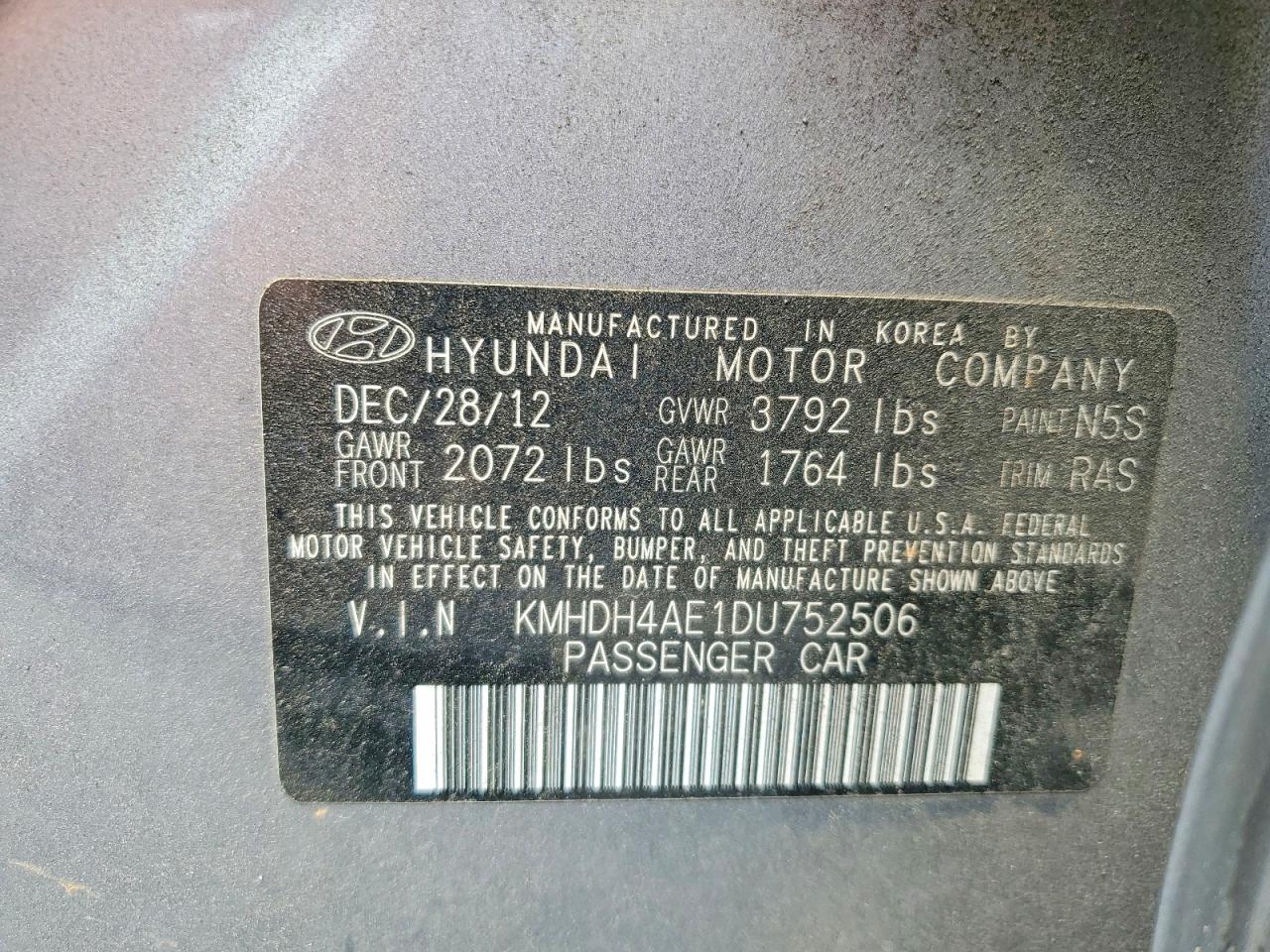 Hyundai ELANTRA Gls