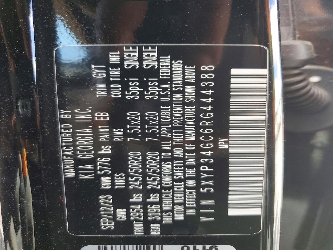 Kia Telluride Ex