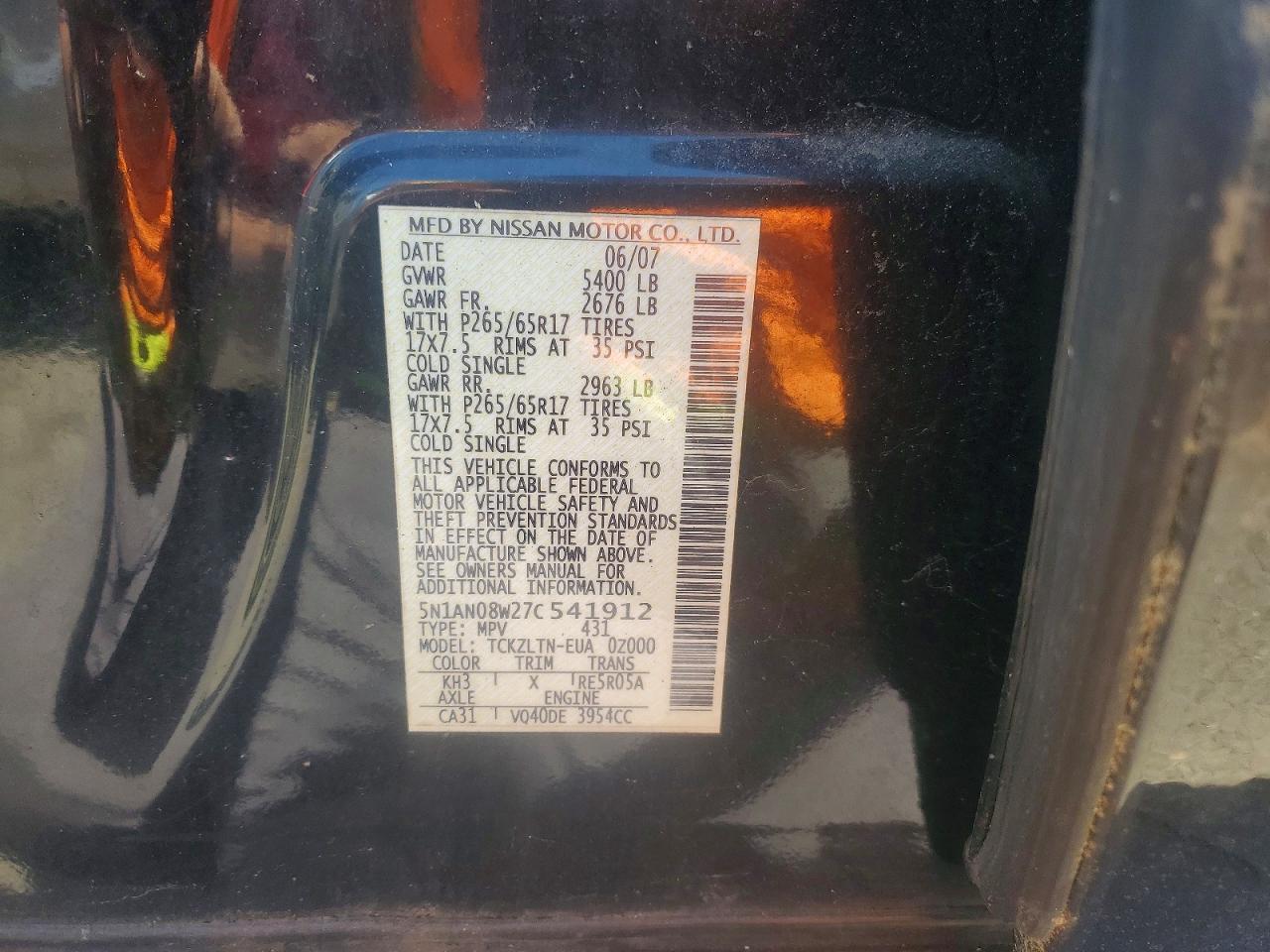 Nissan Xterra X