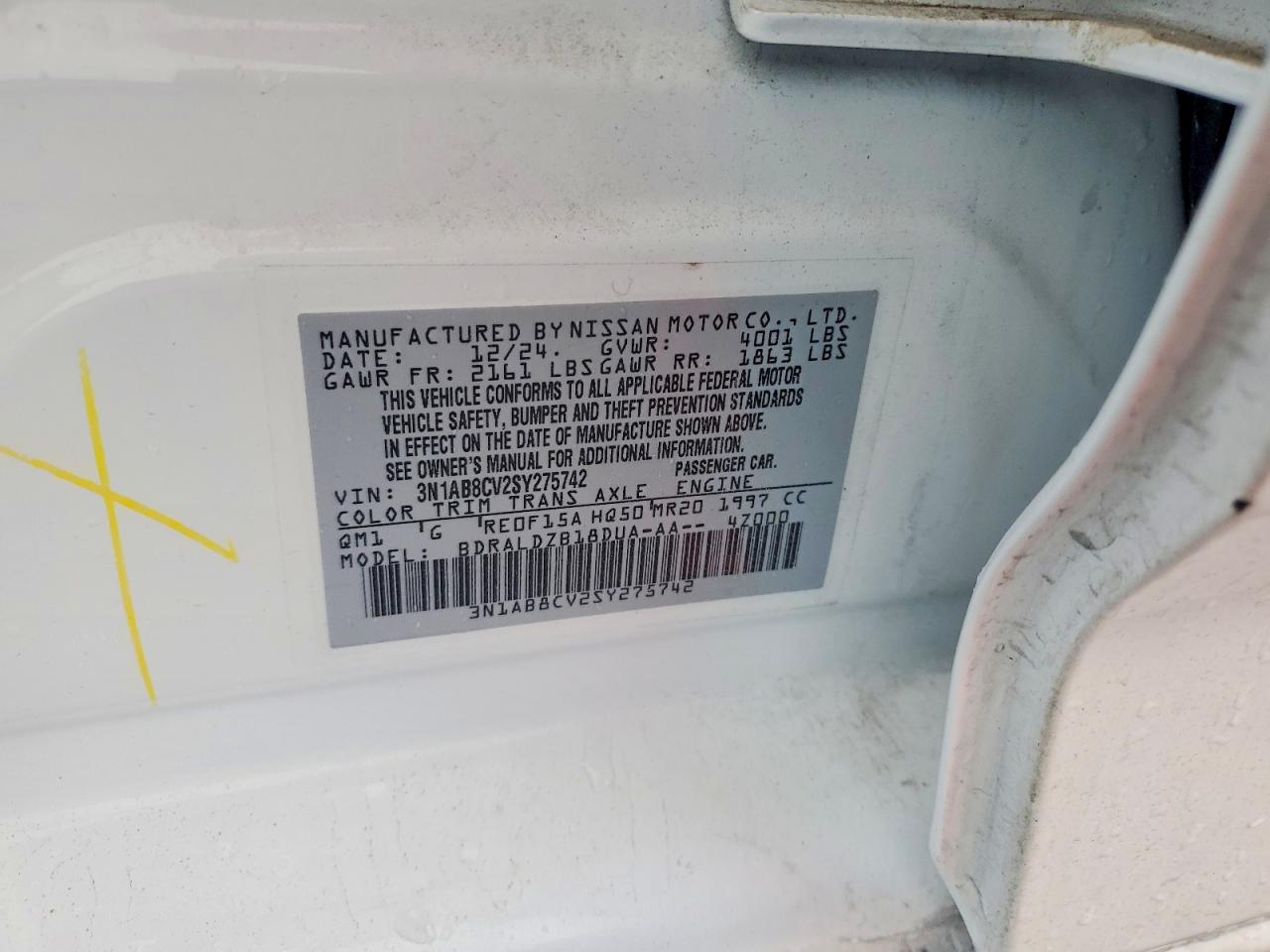Nissan Sentra Sv