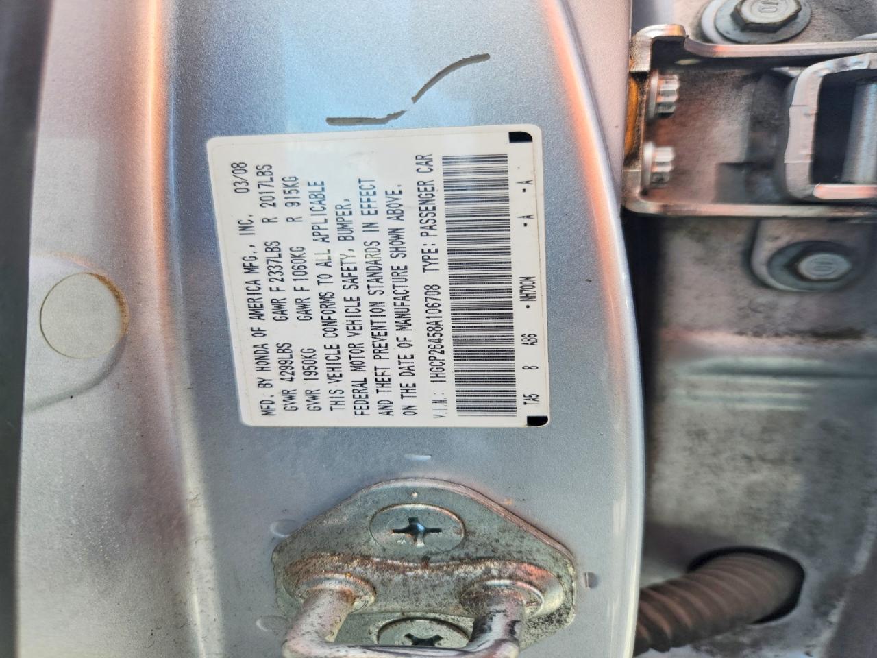Honda Accord Lxp