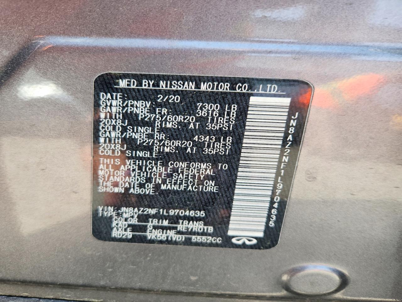 INFINITI Qx Luxe