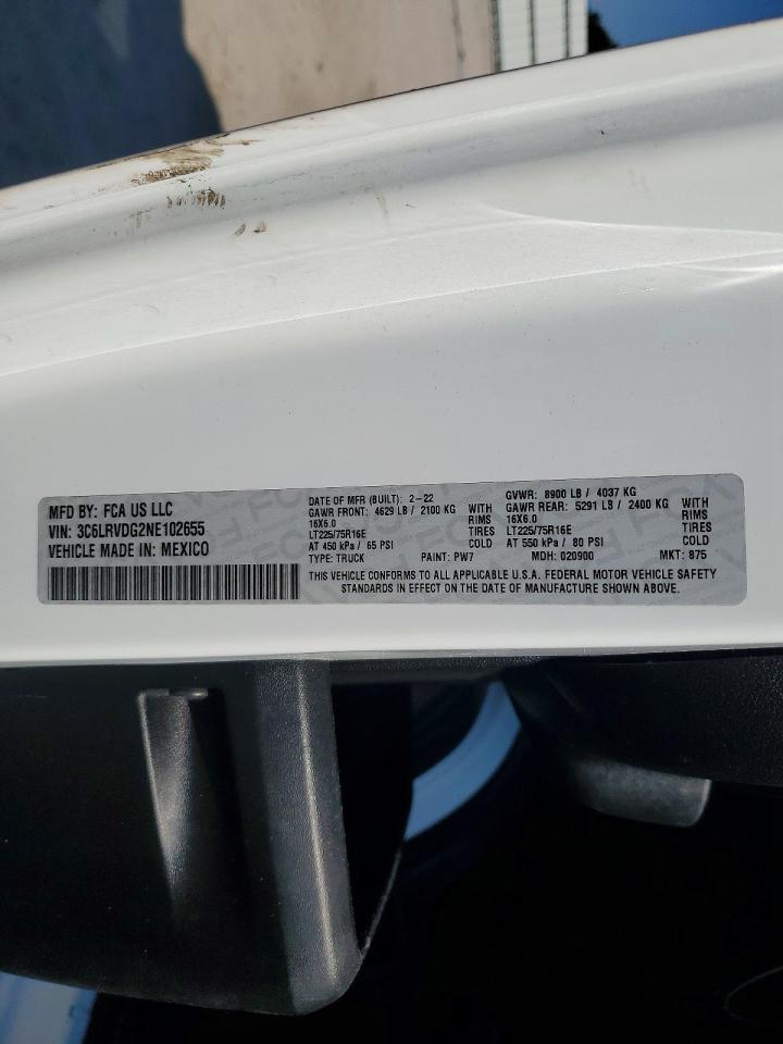 Ram Promaster 2500 High