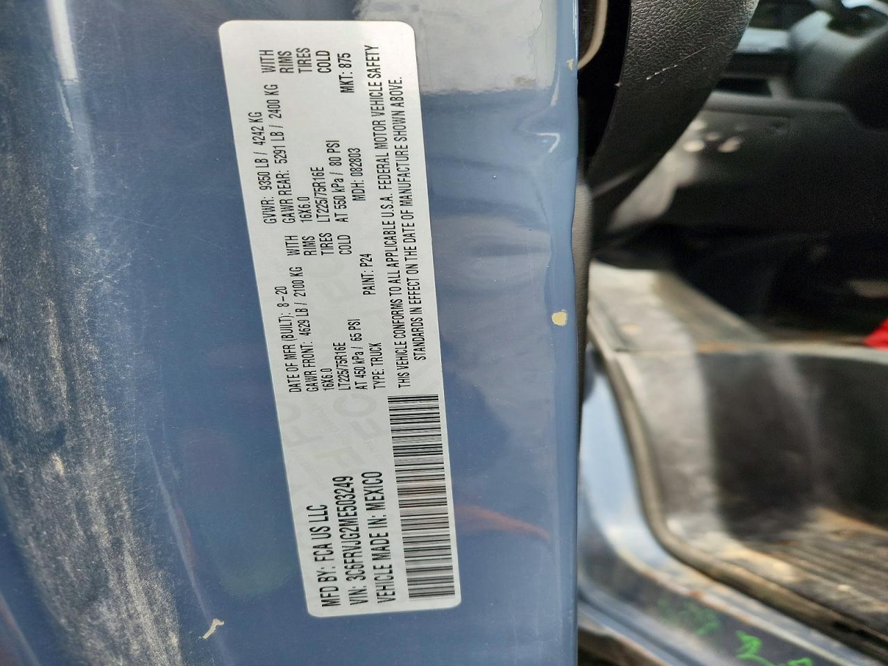 Ram Promaster 3500 High