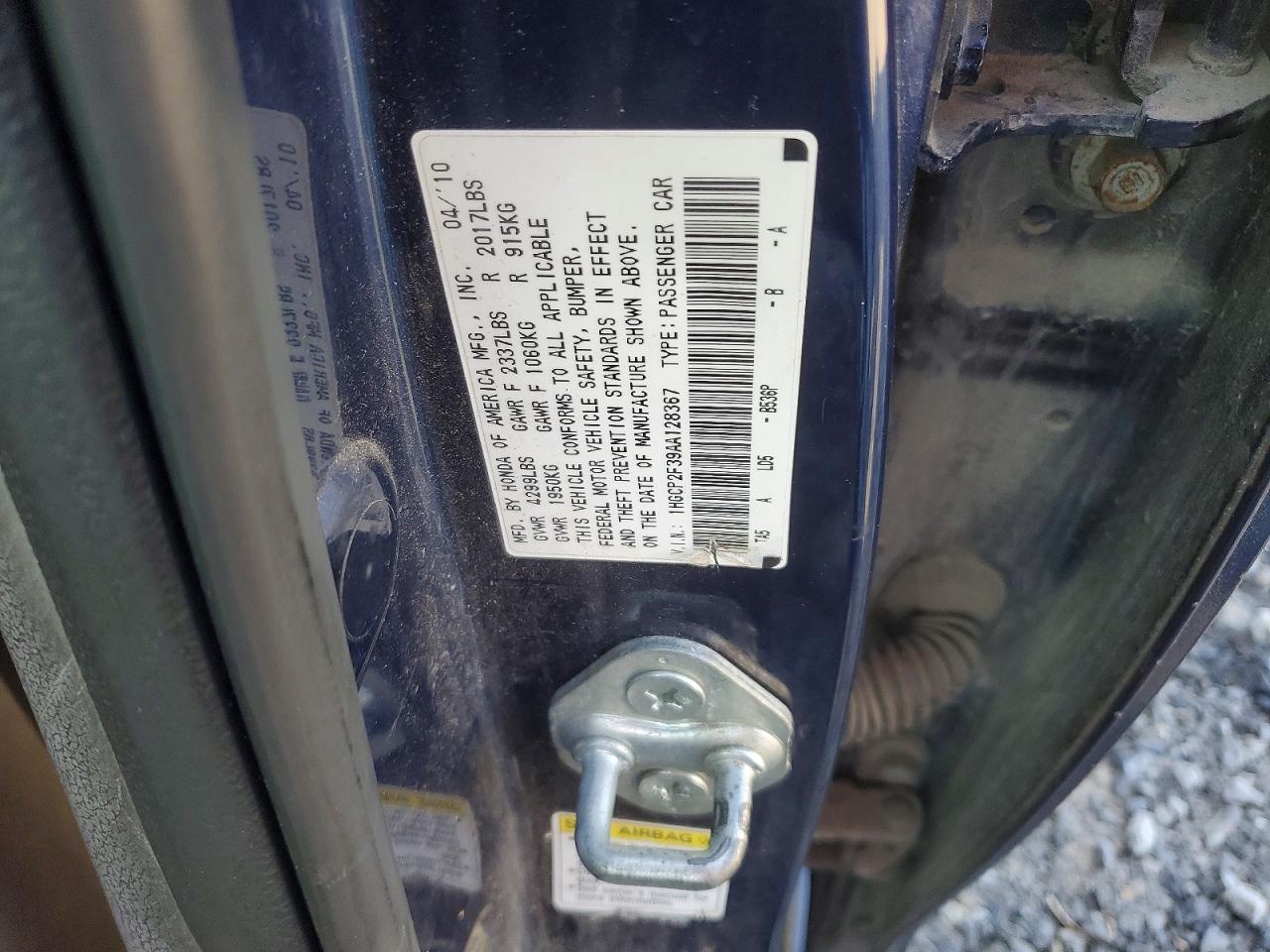 Honda Accord Lx