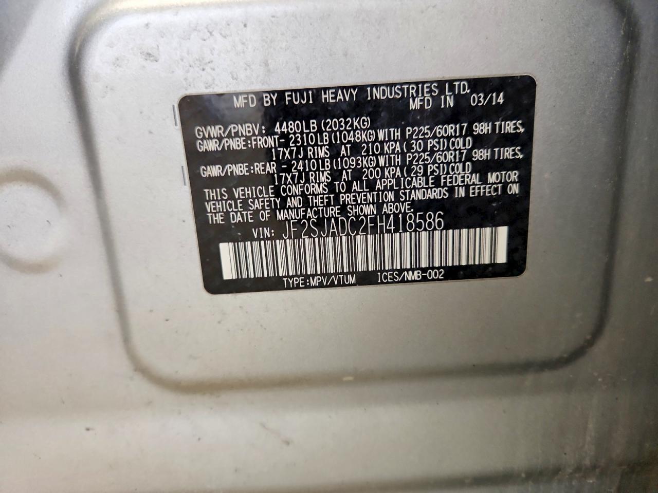 Subaru Forester 2.5i Premium
