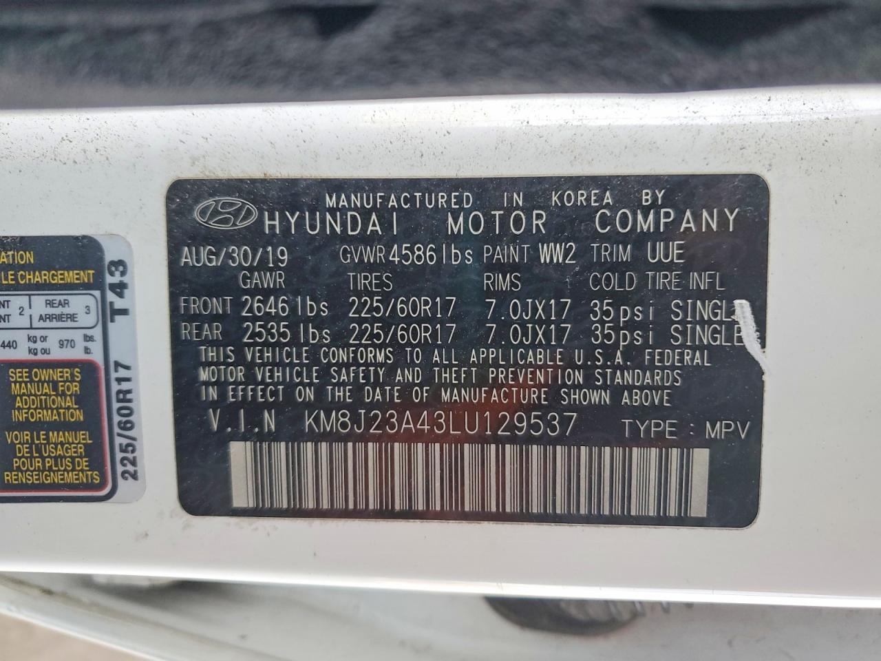 Hyundai TUCSON Se