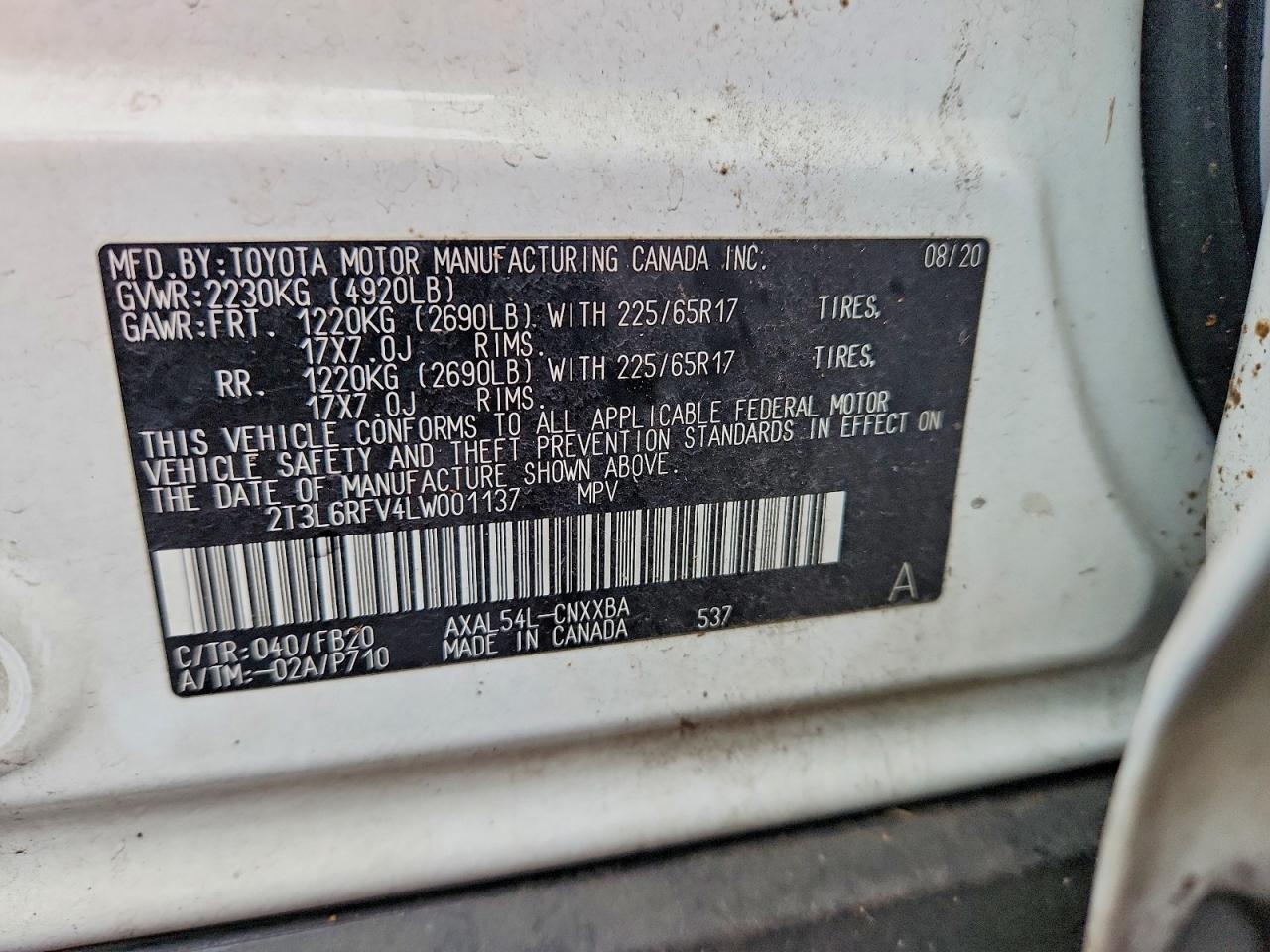 Toyota RAV4 Le