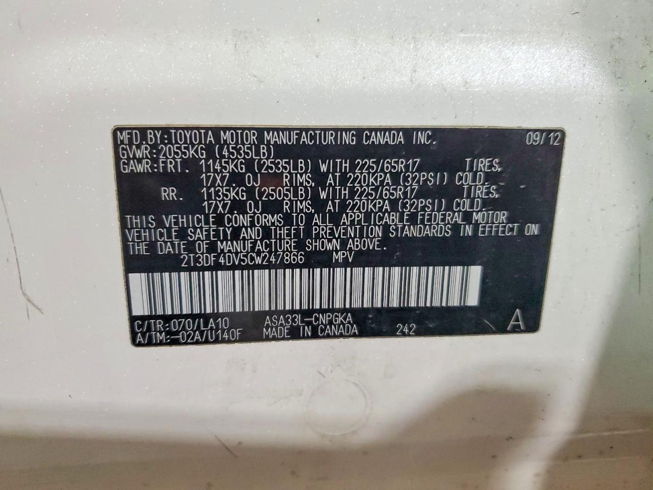 Toyota RAV4 Limited