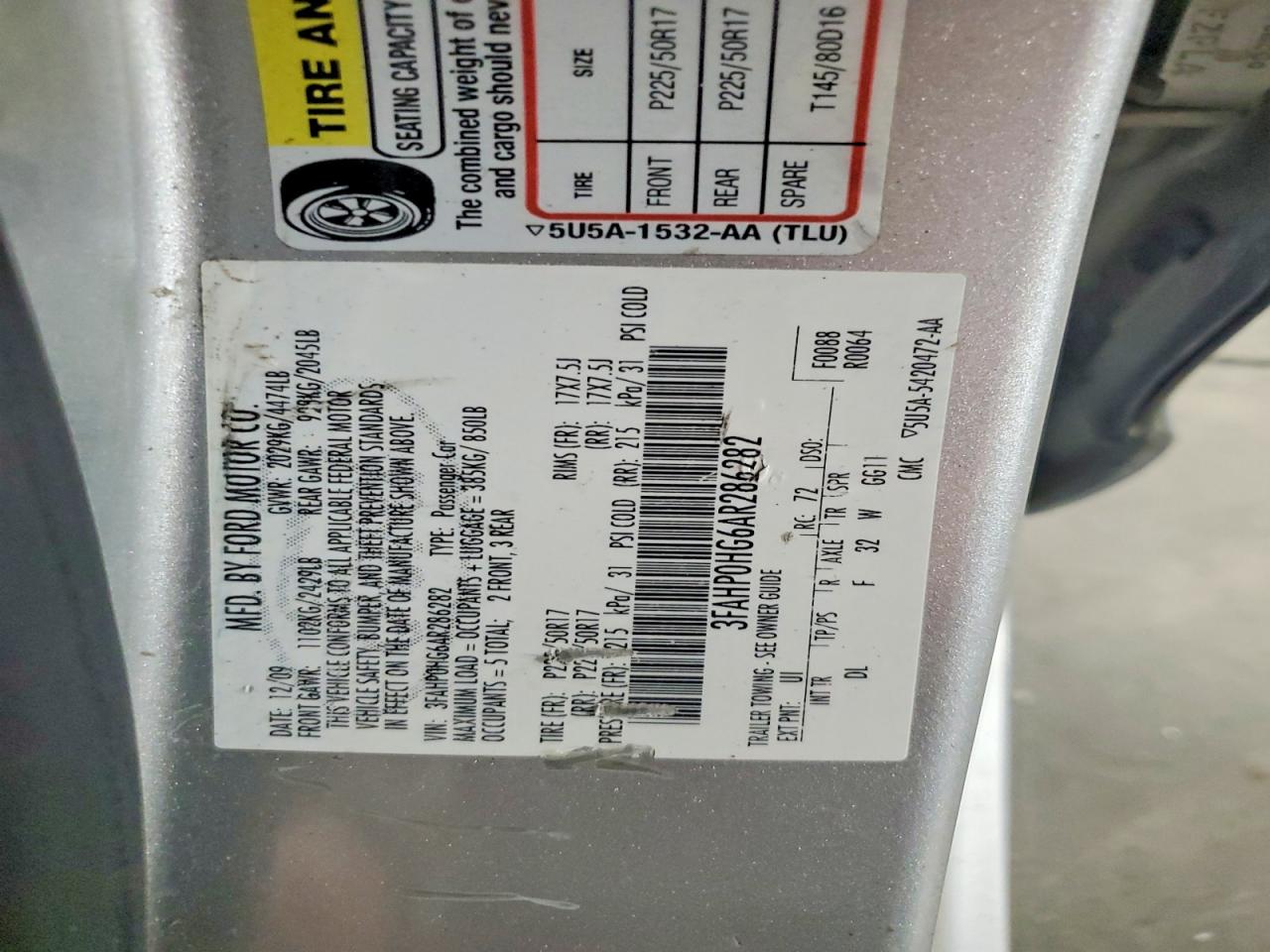 Ford Fusion Se