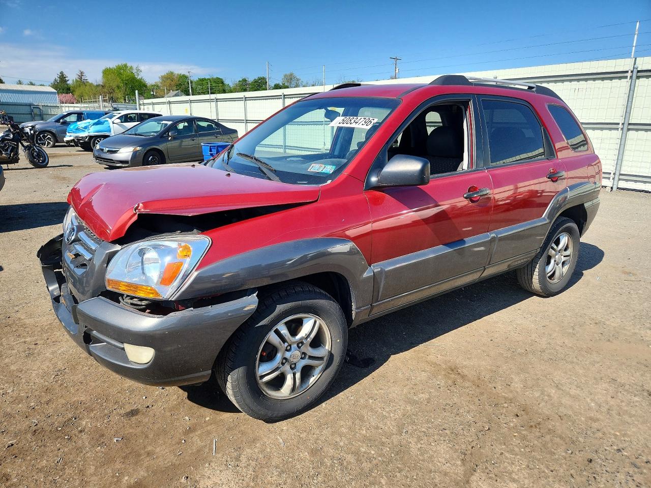 Salvage Kia Sportage Image
