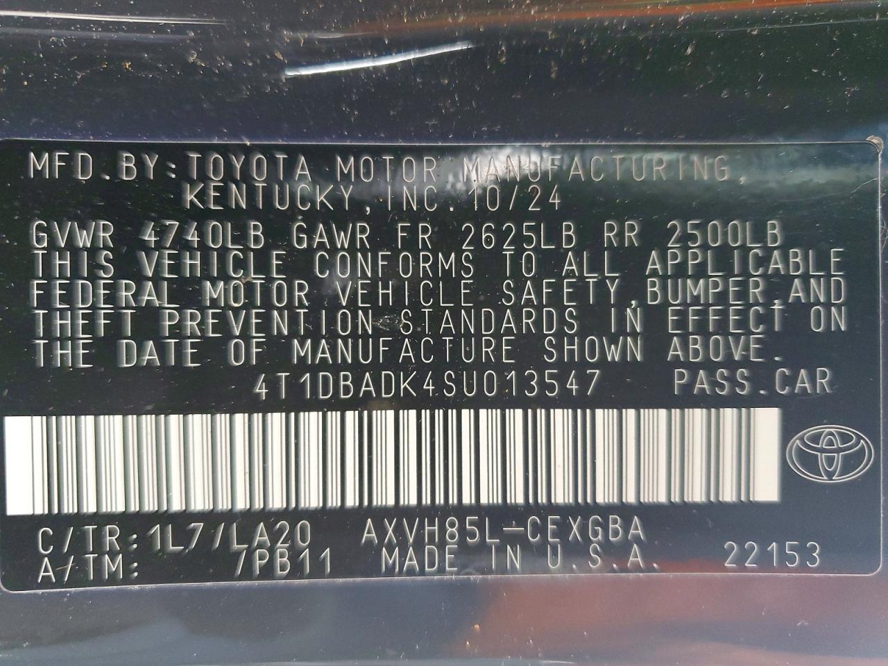 Toyota Camry Xle
