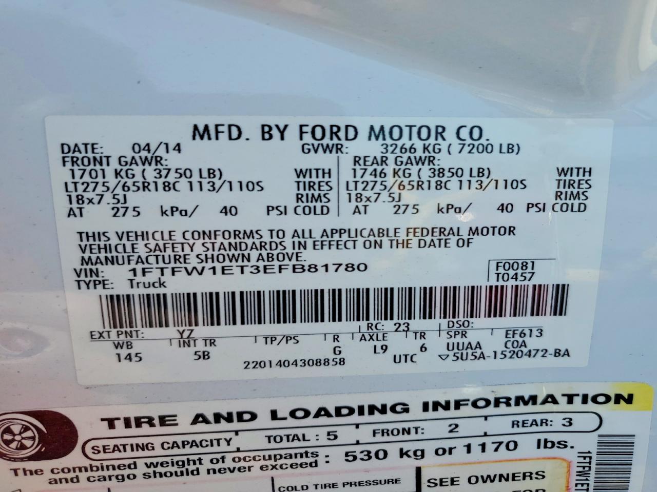 Ford F-150 Supercrew