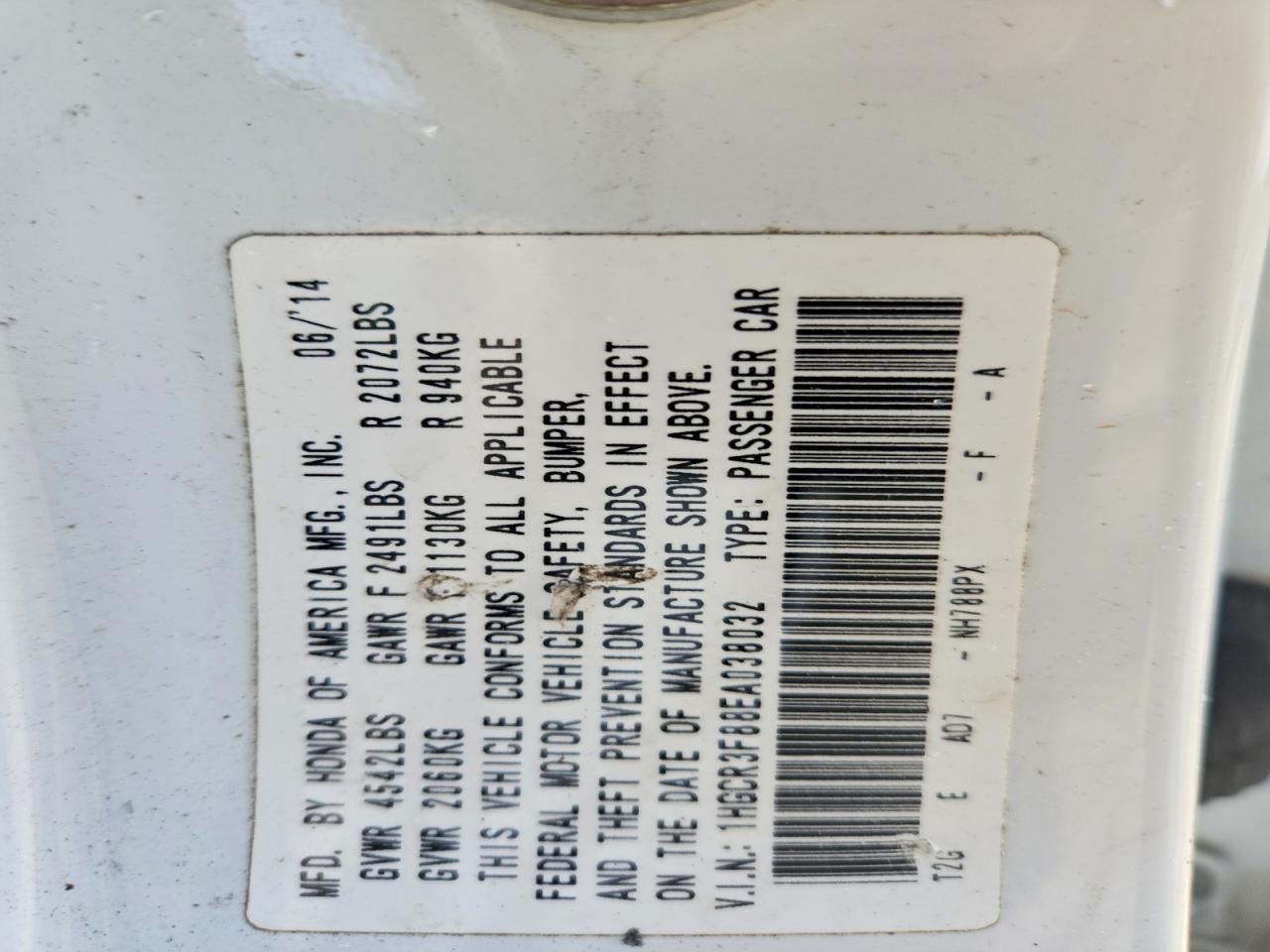 Honda Accord Exl