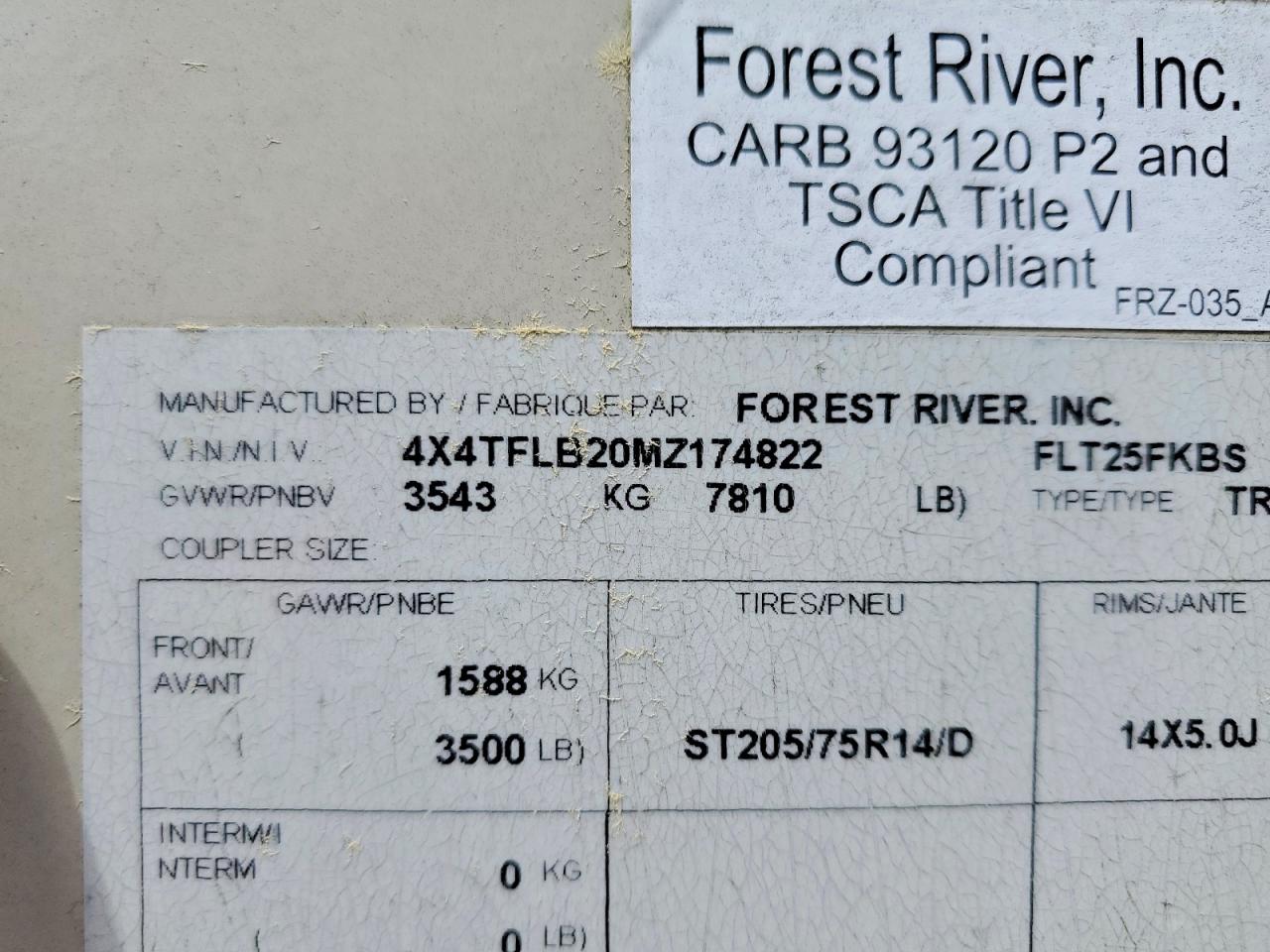 Forest River Flagstaff Camping Trailer