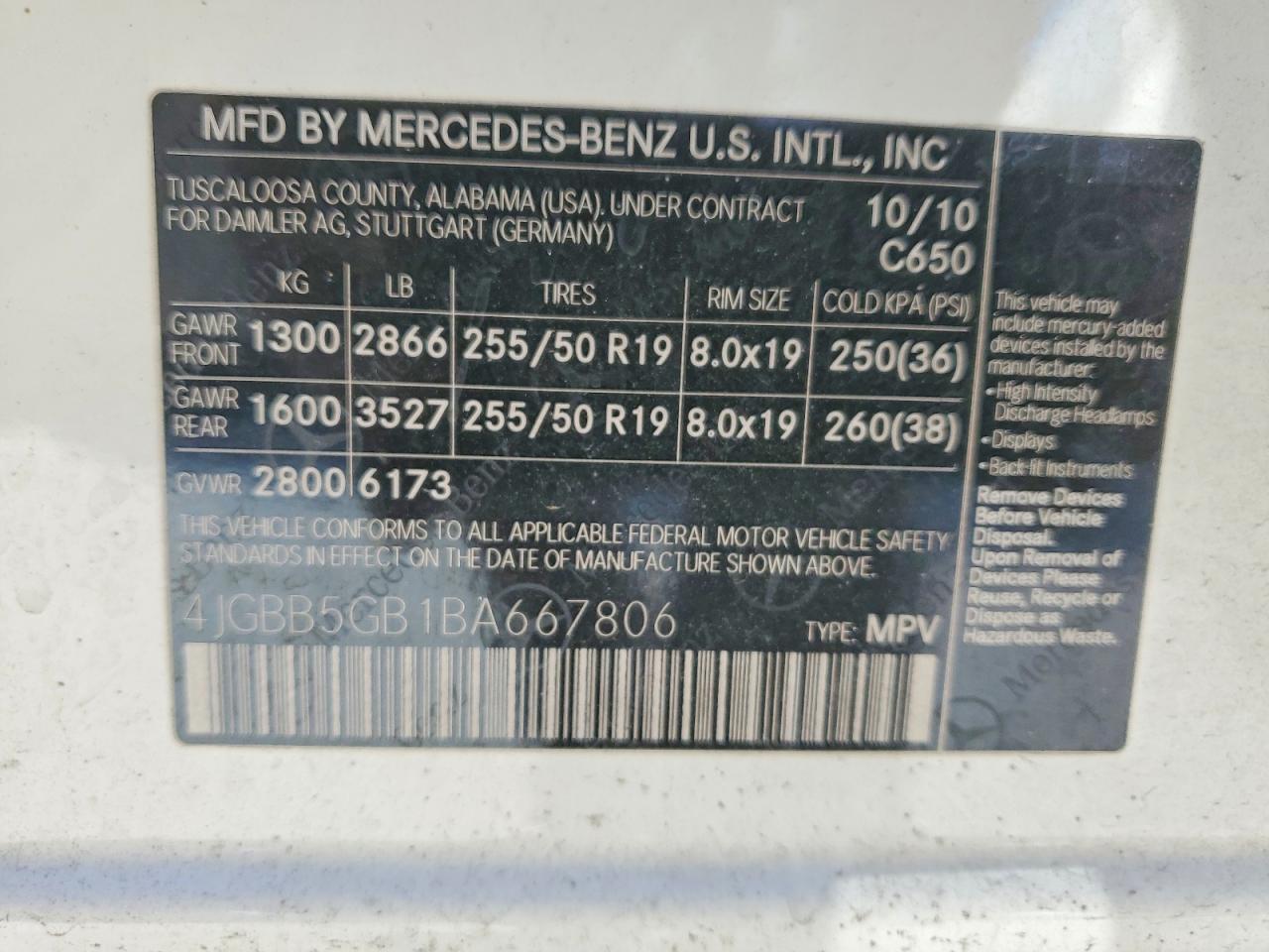 Mercedes-Benz M-Class 350
