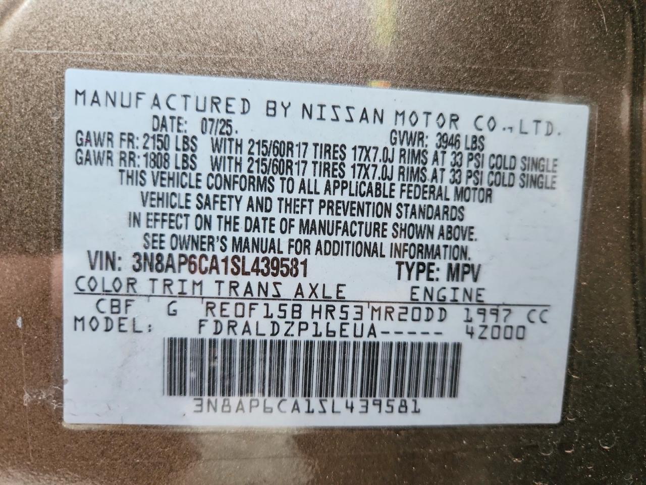Nissan Kicks Sv