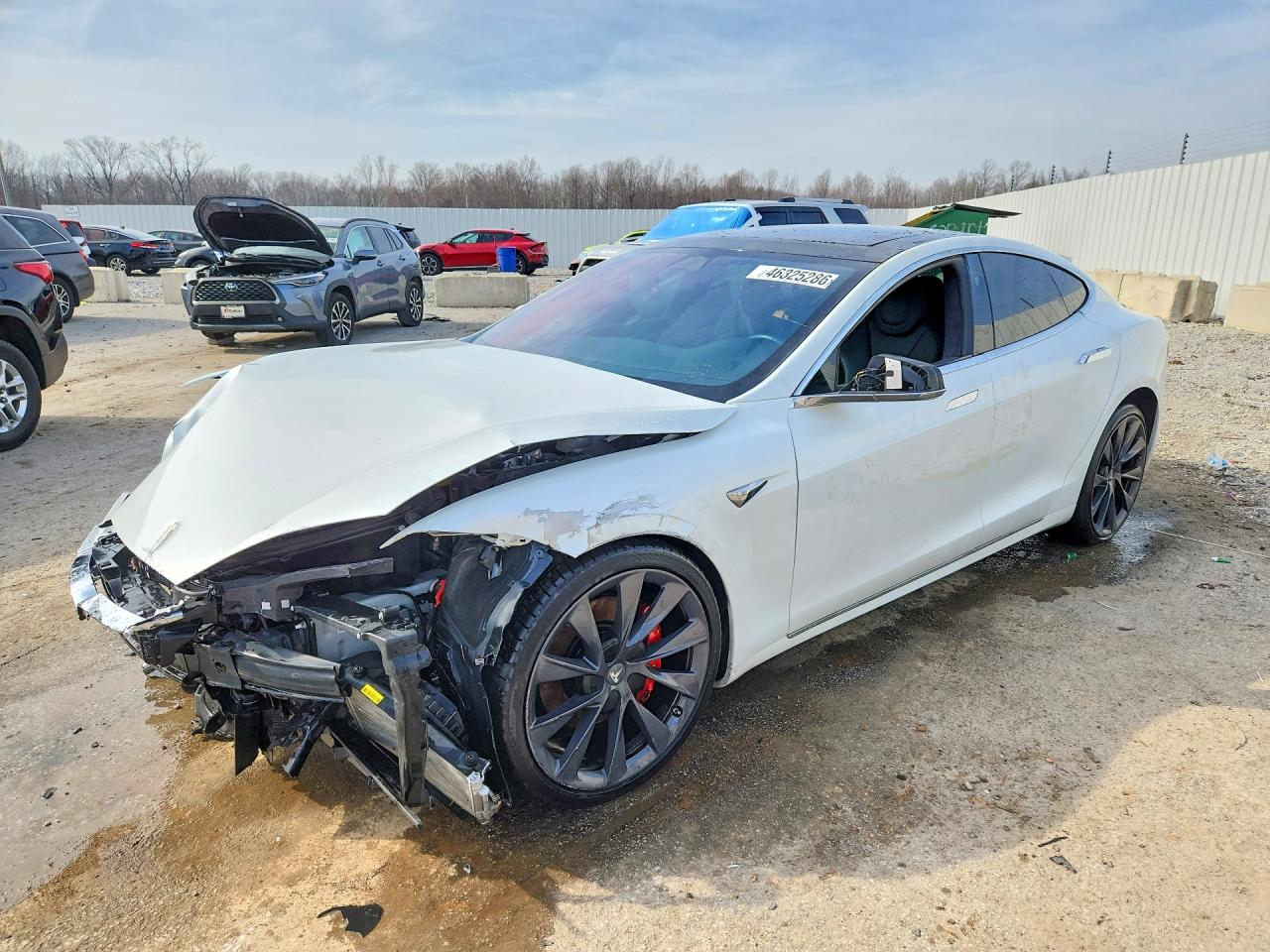 Salvage Tesla Model S Image