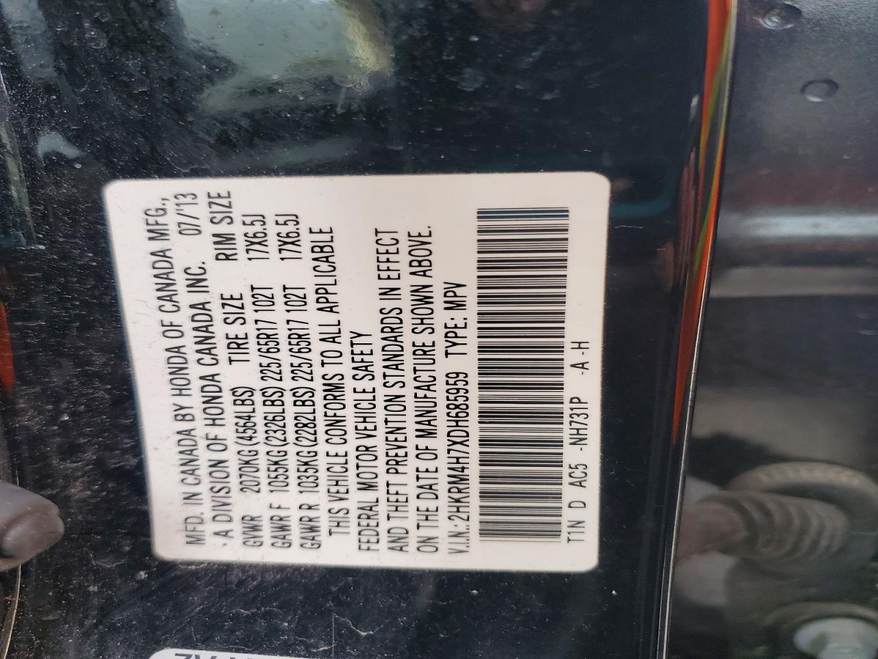 Honda Crv Exl
