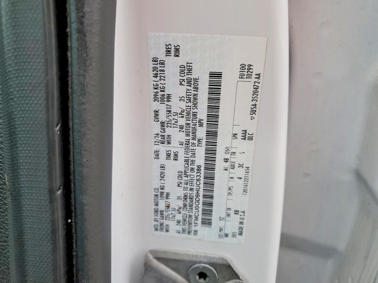 Ford Escape Se