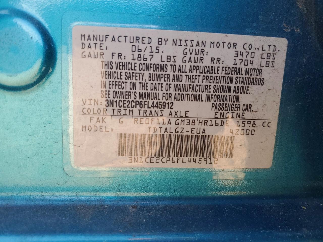 Nissan Versa S