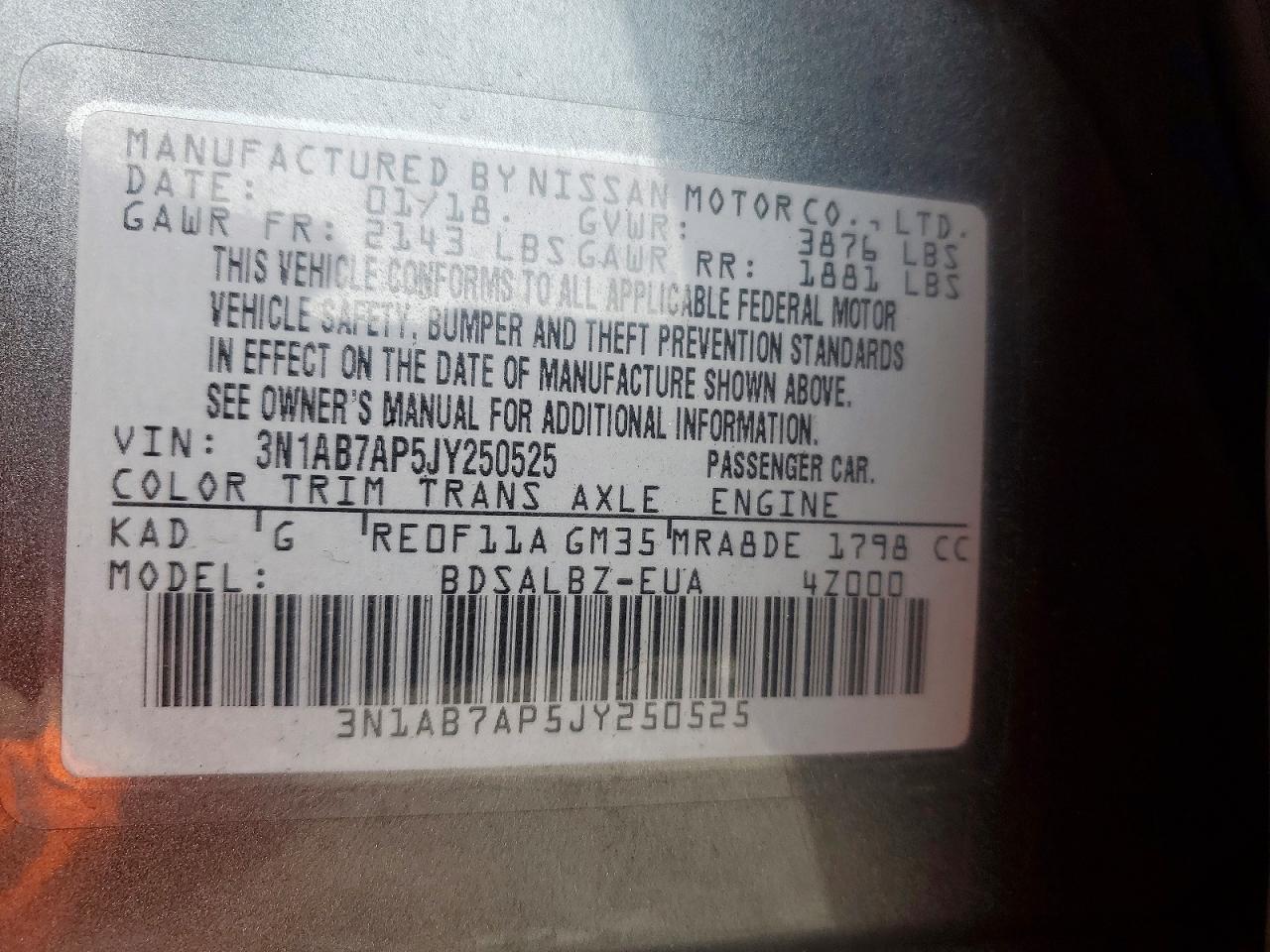 Nissan Sentra S