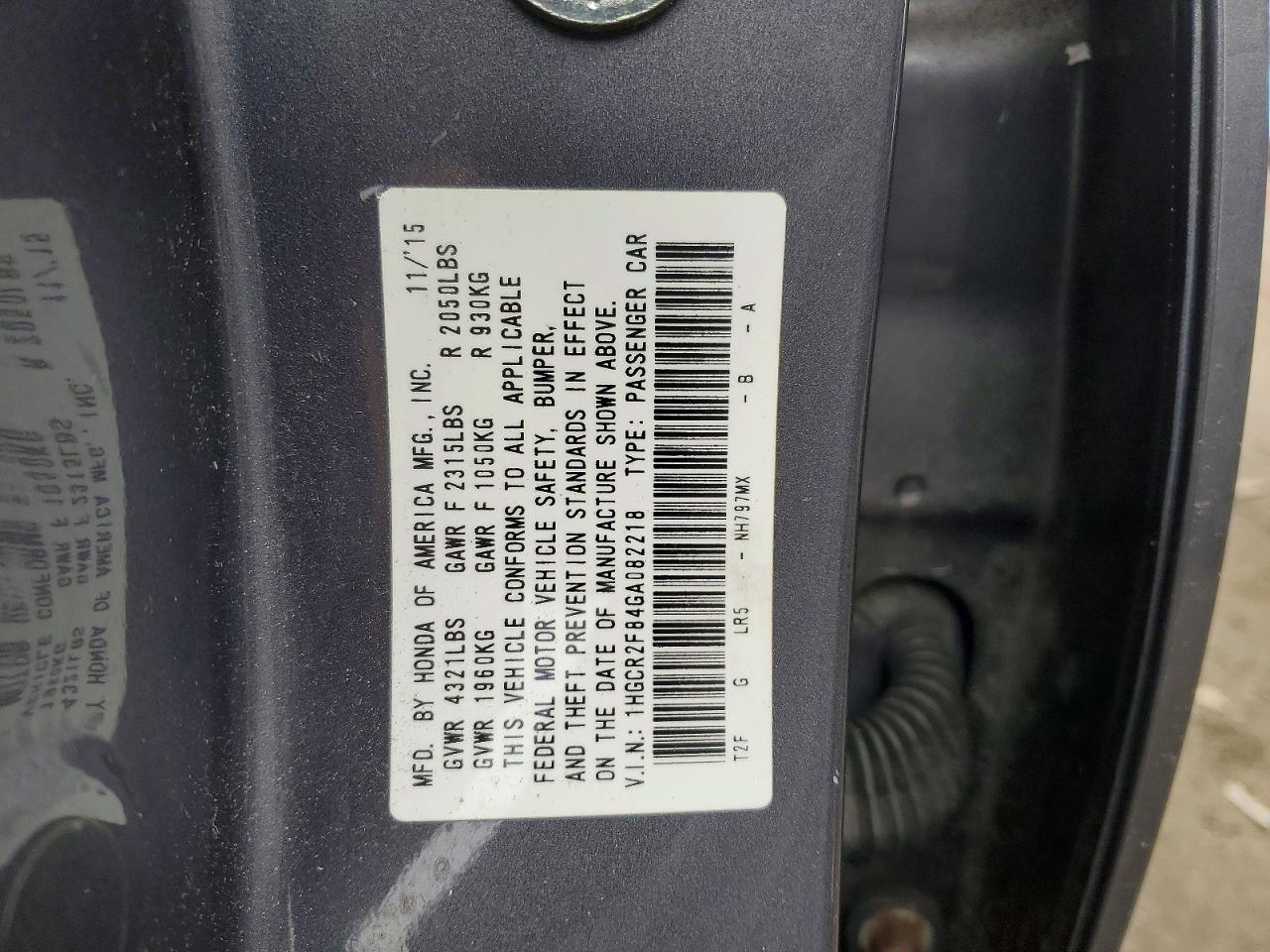 Honda Accord Exl