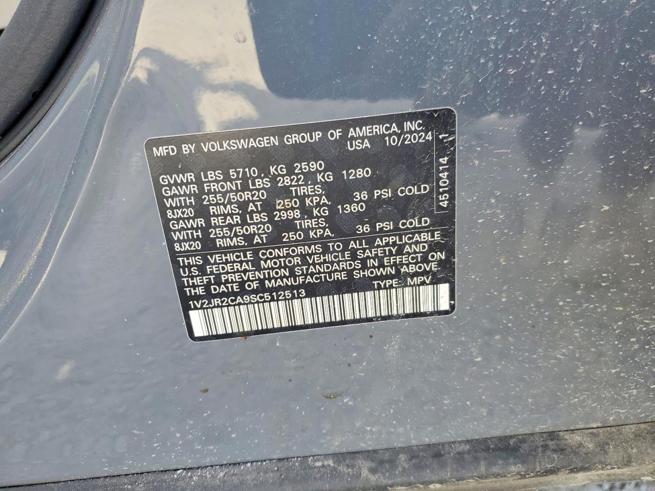 Volkswagen Atlas Se