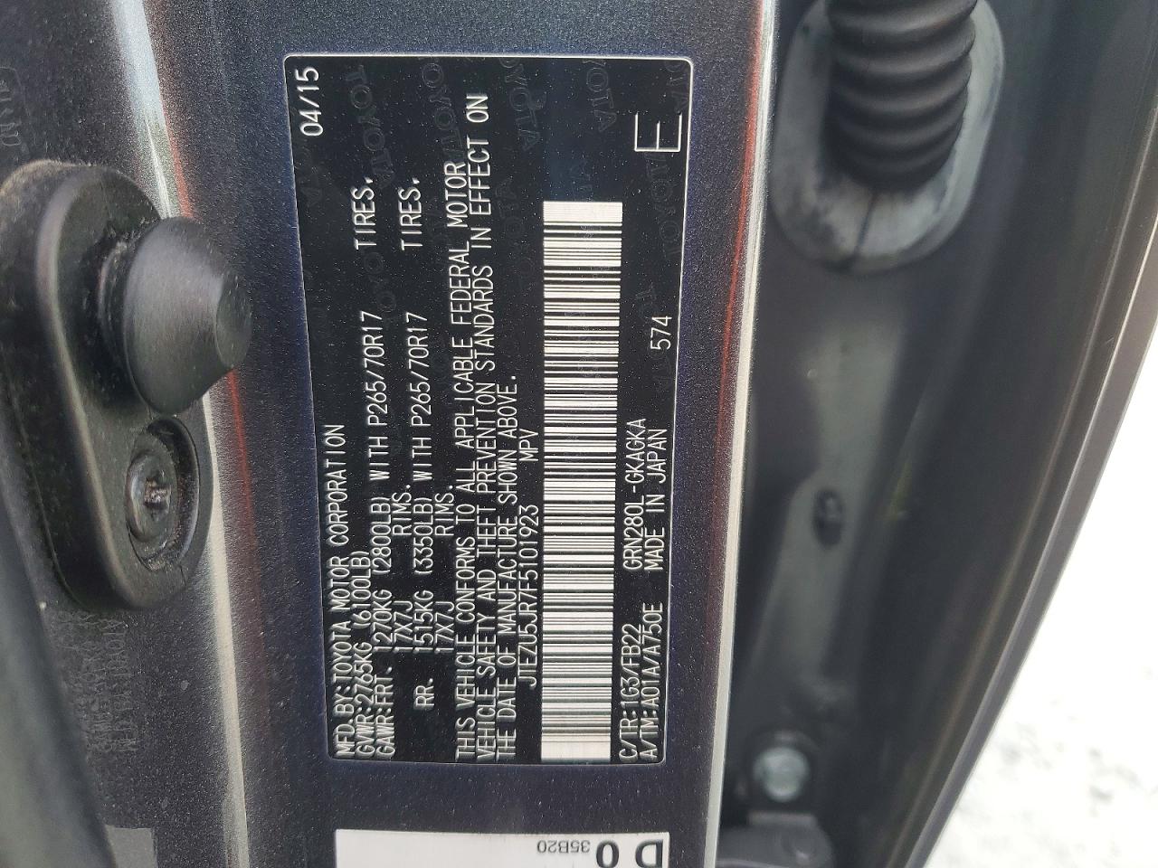 Toyota 4Runner Sr5
