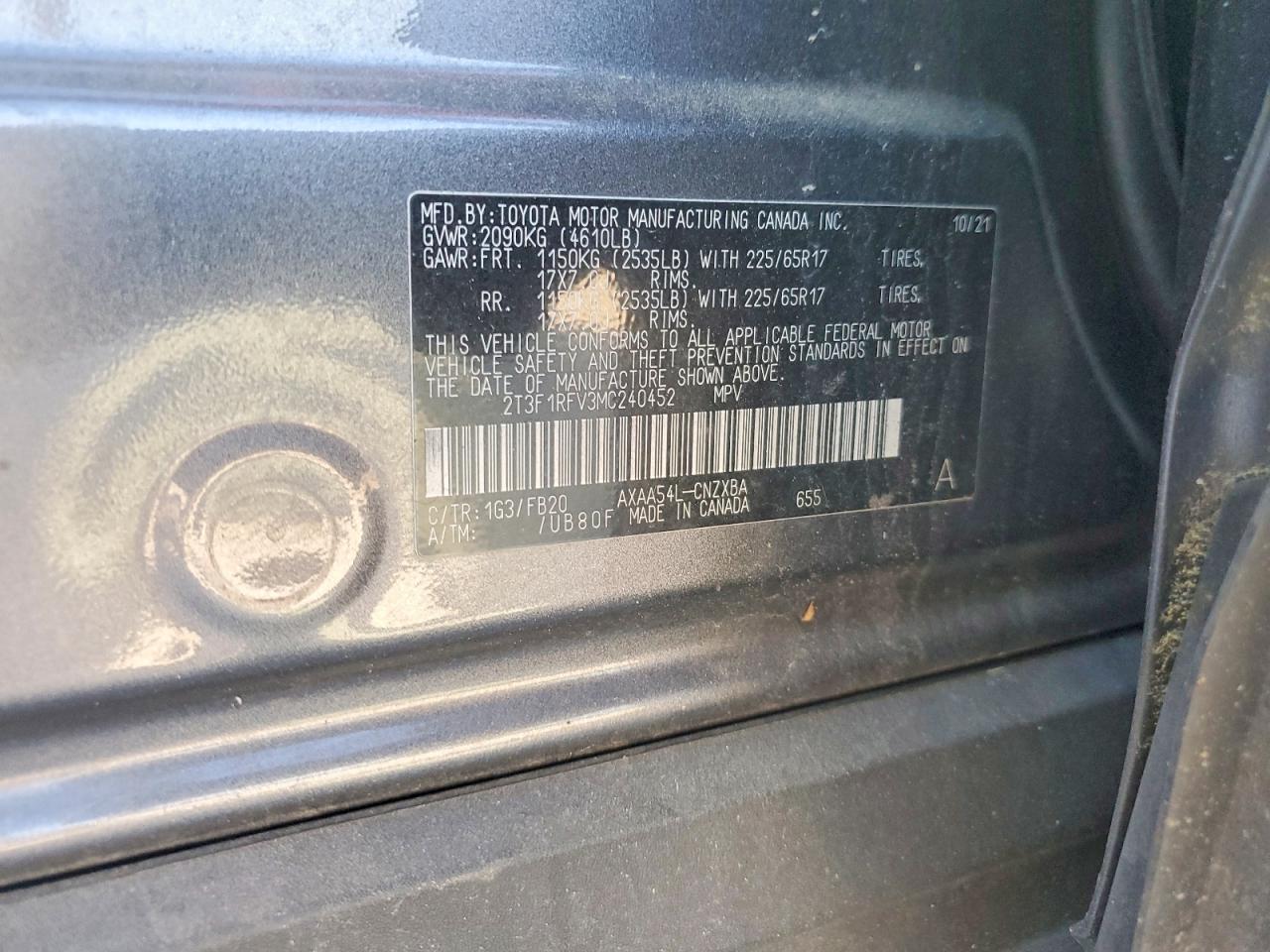 Toyota RAV4 Le